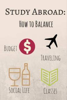 Tips on How to Balance Work and Study abroad