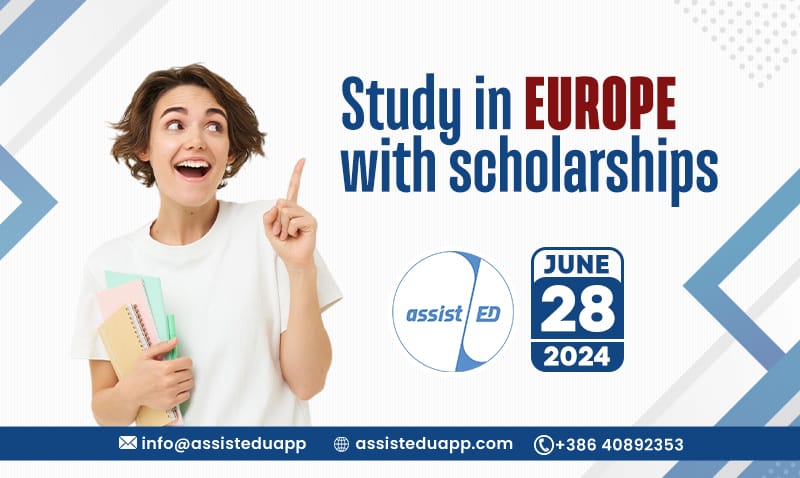 Study in europe with scholarships 