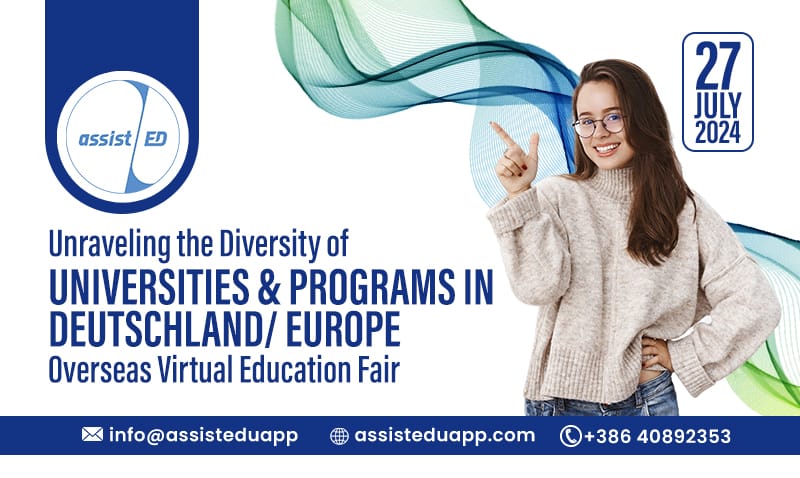 Unraveling the Diversity of Universities and Programs in Deutschland/ Europe - Overseas Education Virtual Education Fair