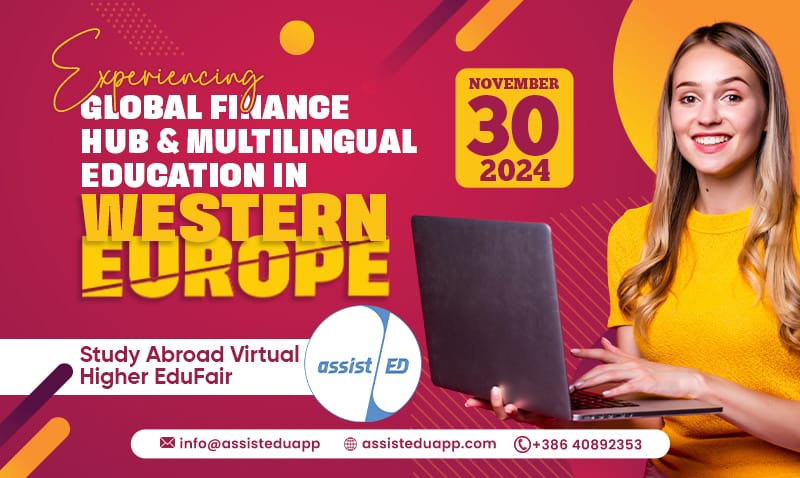 Experiencing Global Finance Hub and Multilingual Education in Western Europe - Study Abroad Virtual Higher EduFair