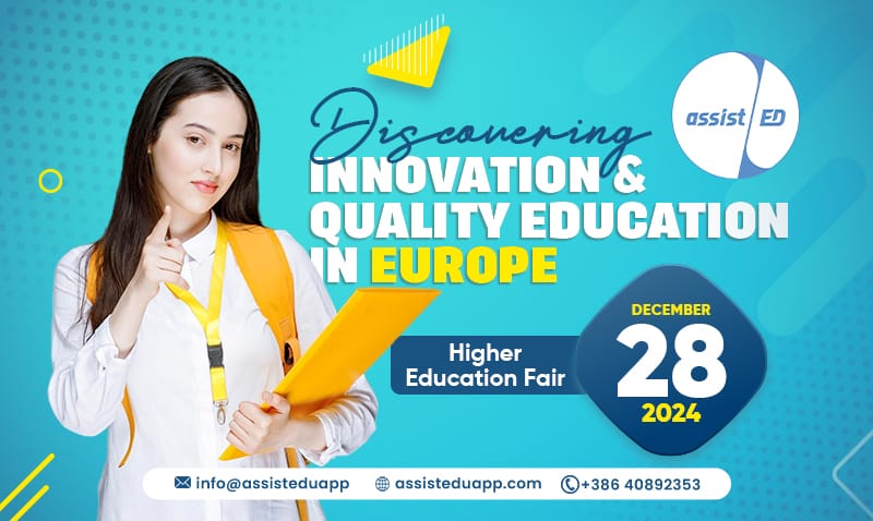  Discovering Innovation and Quality Education in Europe - Higher Education Fair 