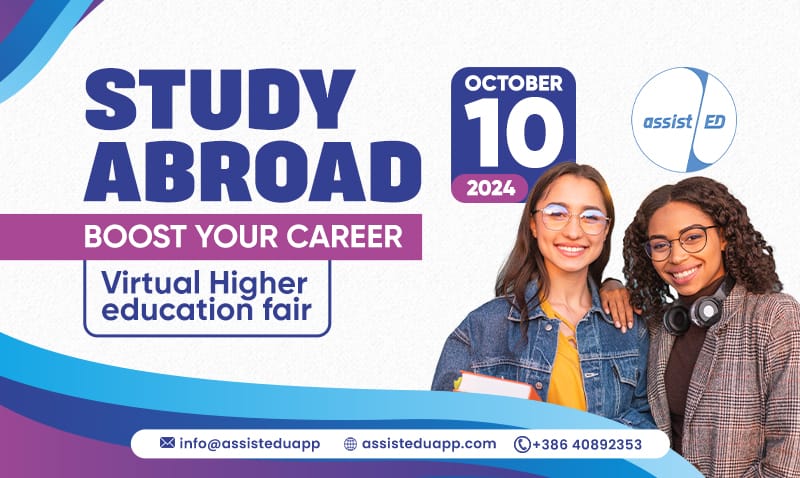 Study Abroad - Boost Your Career - Virtual Higher Education Fair