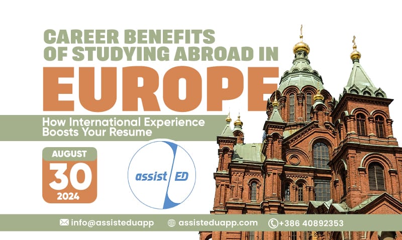 Career Benefits of Studying Abroad in Europe: How International Experience Boosts Your Resume