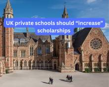 UK private schools should “increase” scholarships in some markets