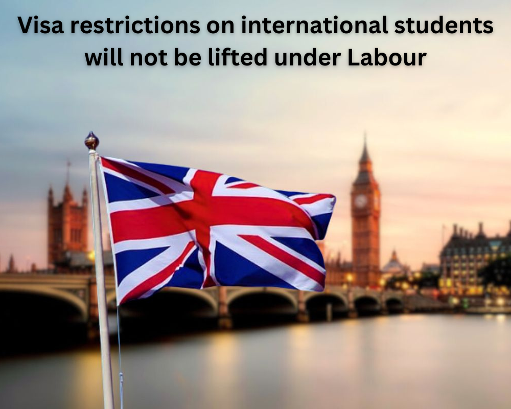 UK: Visa restrictions on international students will not be lifted under Labour