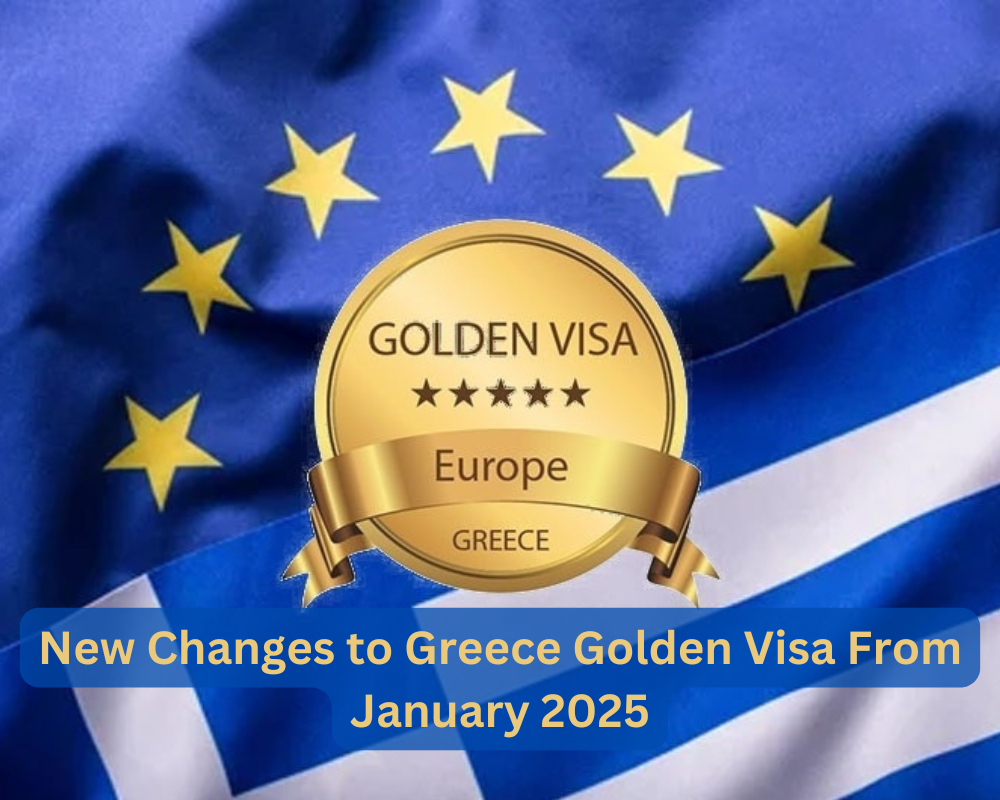 New Changes to Greece Golden Visa From January 2025